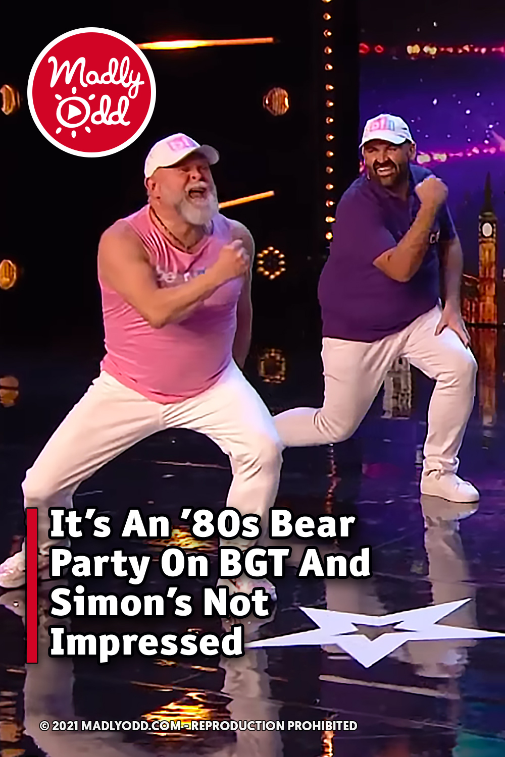 It\'s An \'80s Bear Party On BGT And Simon\'s Not Impressed