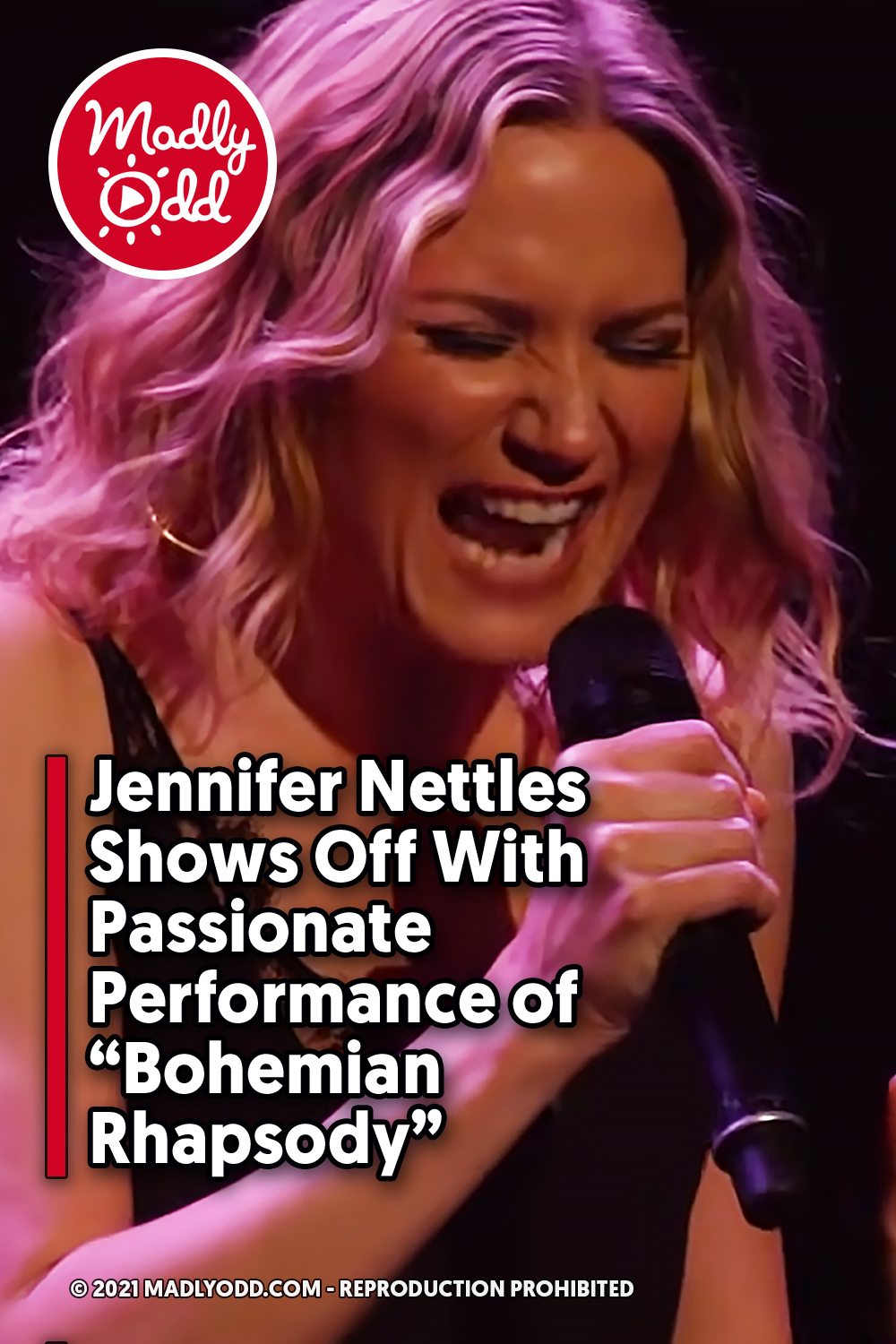 Jennifer Nettles Shows Off With Passionate Performance of “Bohemian Rhapsody”