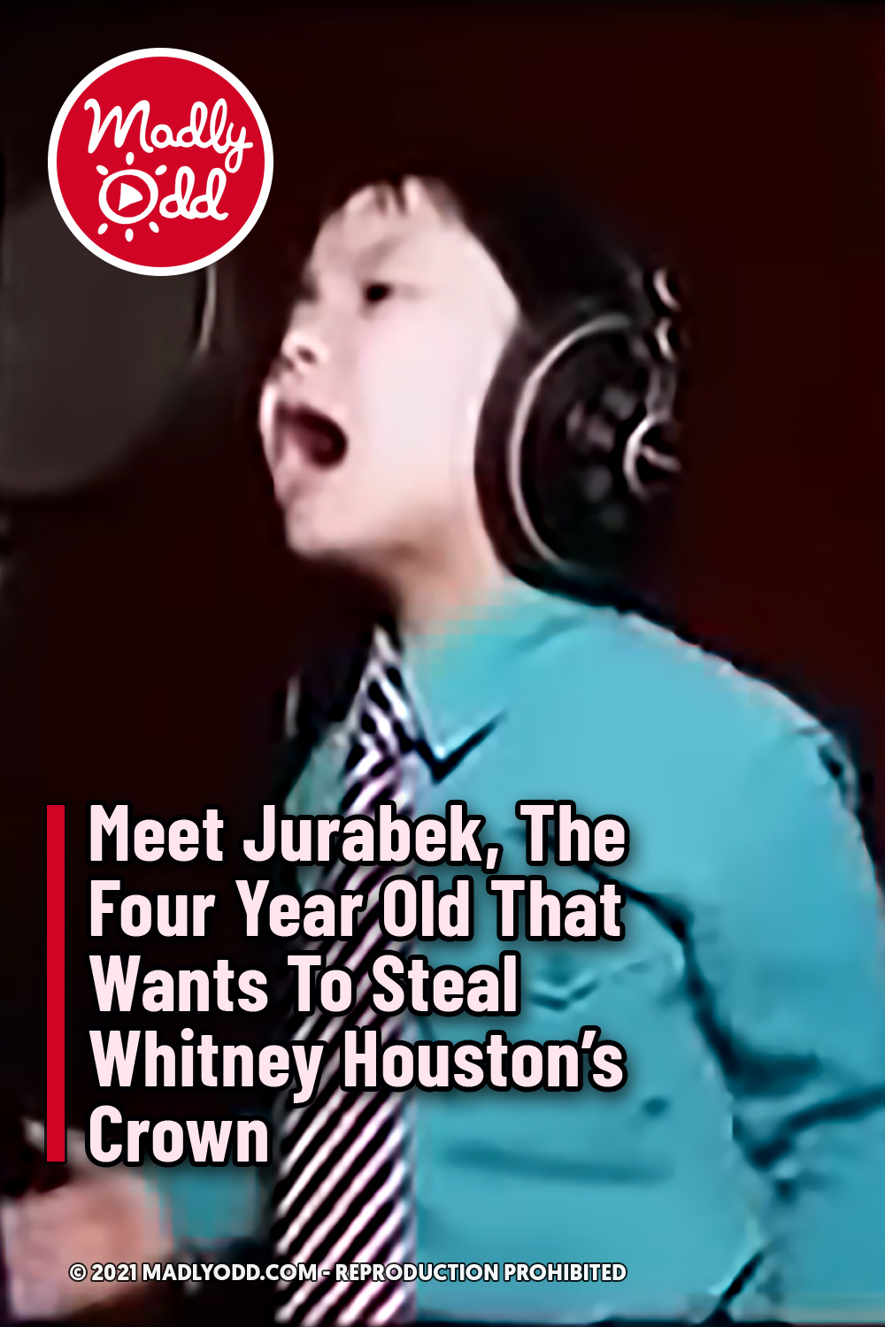 Meet Jurabek, The Four Year Old That Wants To Steal Whitney Houston’s Crown