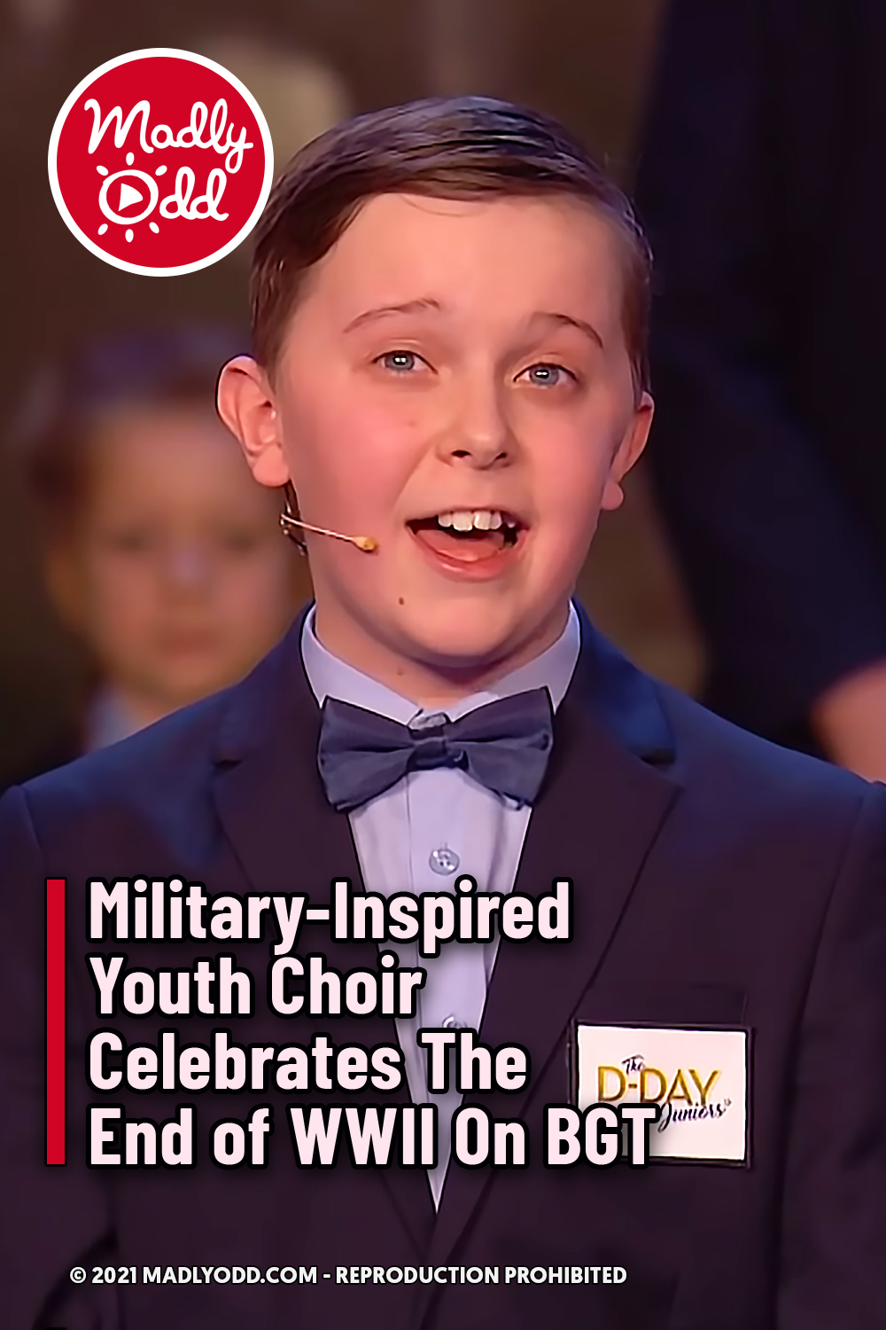 Military-Inspired Youth Choir Celebrates The End of WWII On BGT