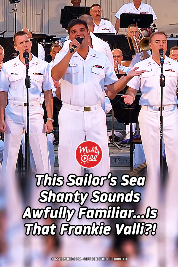 This Sailor’s Sea Shanty Sounds Awfully Familiar...Is That Frankie Valli?!
