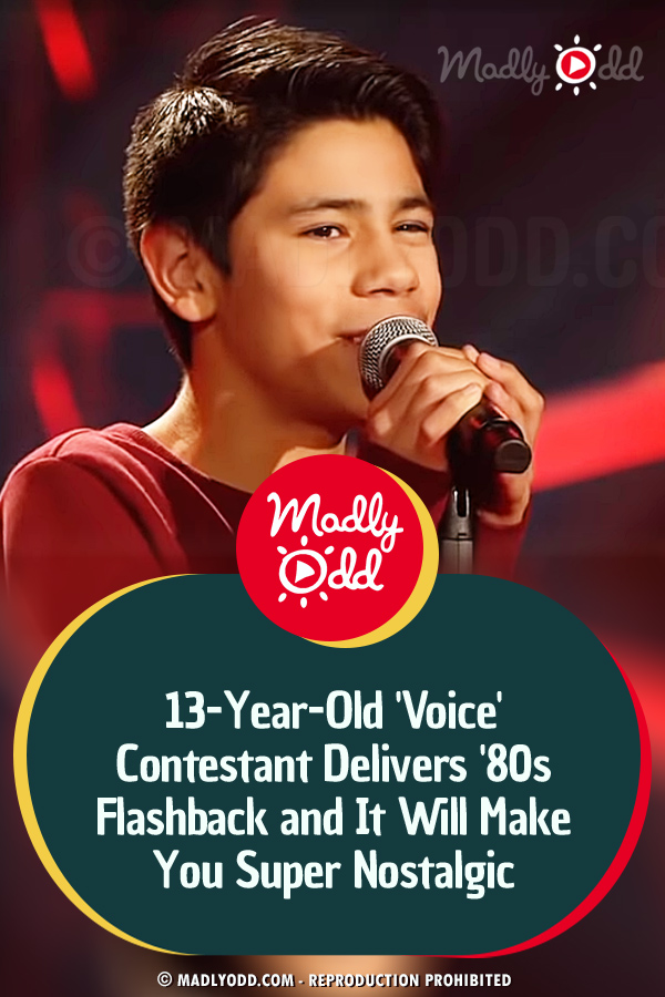 13-Year-Old \'Voice\' Contestant Delivers \'80s Flashback and It Will Make You Super Nostalgic