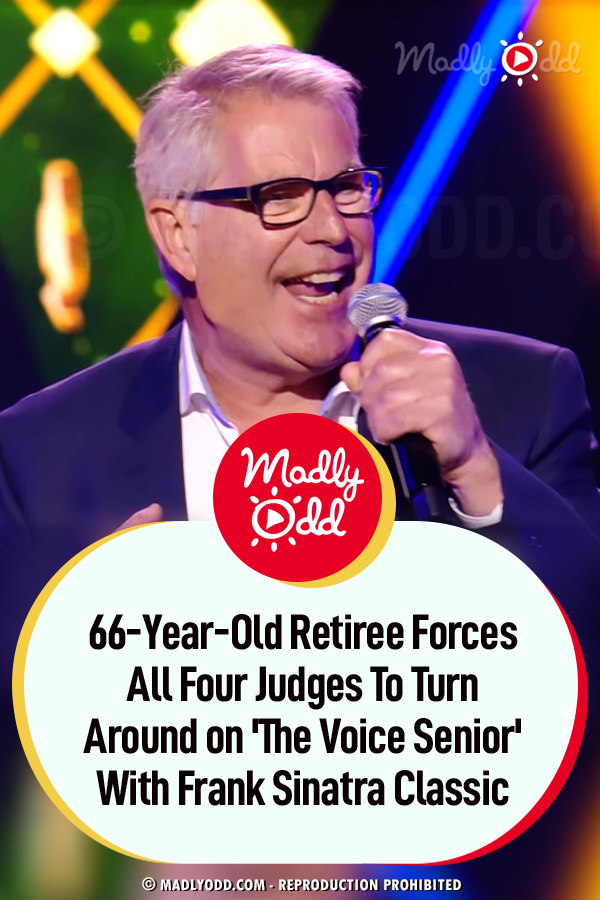 66-Year-Old Retiree Forces All Four Judges To Turn Around on \'The Voice Senior\' With Frank Sinatra Classic