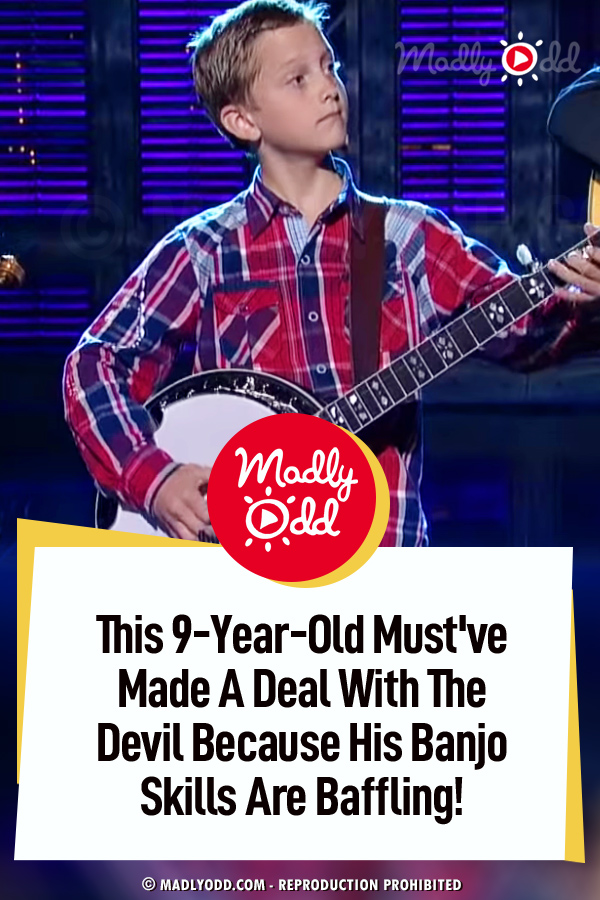 This 9-Year-Old Must\'ve Made A Deal With The Devil Because His Banjo Skills Are Baffling!