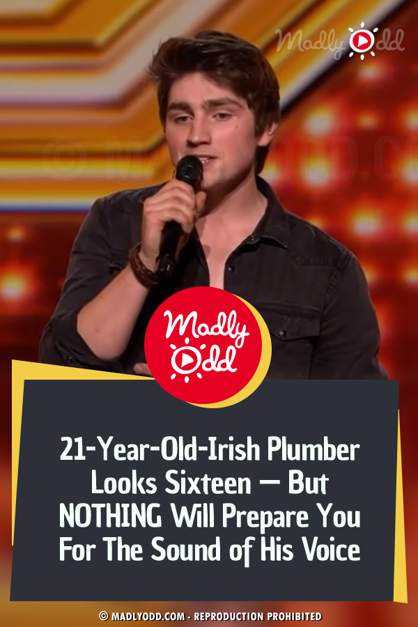 21-Year-Old-Irish Plumber Looks Sixteen — But NOTHING Will Prepare You For The Sound of His Voice