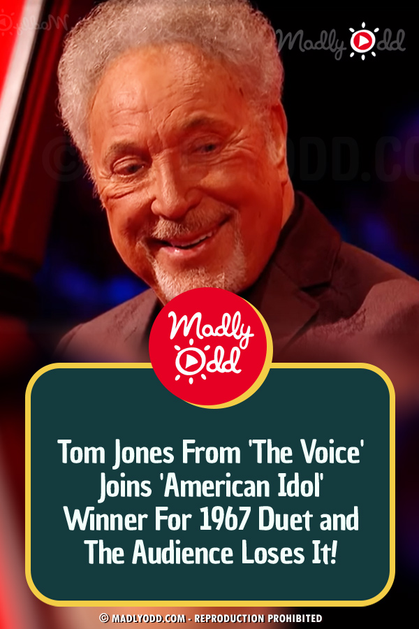 Tom Jones From \'The Voice\' Joins \'American Idol\' Winner For 1967 Duet and The Audience Loses It!