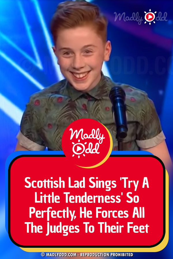 Scottish Lad Sings \'Try A Little Tenderness\' So Perfectly, He Forces All The Judges To Their Feet