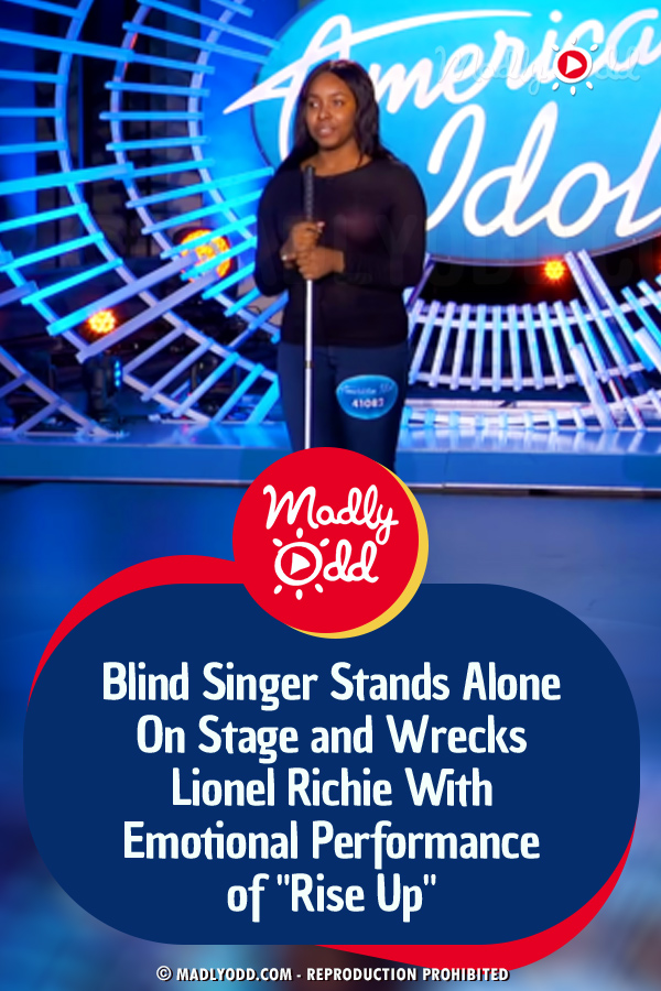 Blind Singer Stands Alone On Stage and Wrecks Lionel Richie With Emotional Performance of \