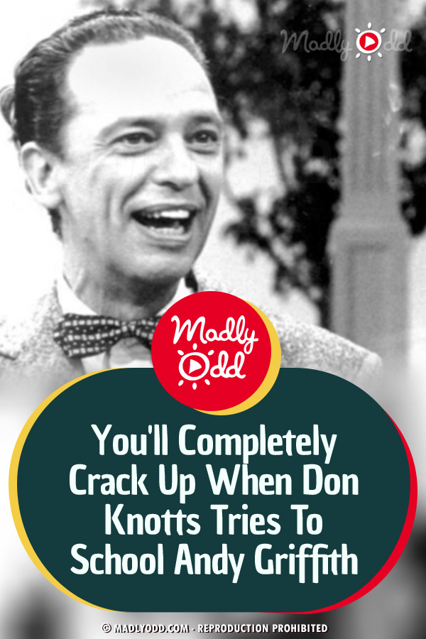 You\'ll Completely Crack Up When Don Knotts Tries To School Andy Griffith