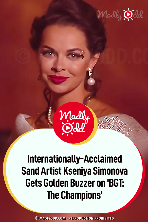 Internationally-Acclaimed Sand Artist Kseniya Simonova Gets Golden Buzzer on \'BGT: The Champions\'