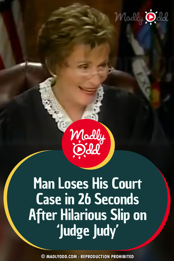 Man Loses His Court Case in 26 Seconds After Hilarious Slip on ‘Judge Judy’