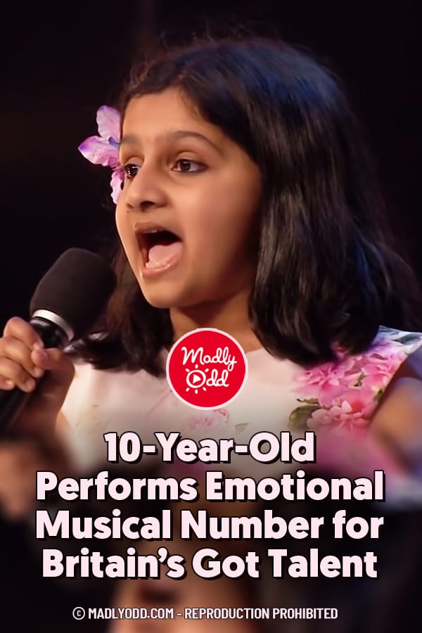 10-Year-Old Performs Emotional Musical Number for Britain\'s Got Talent