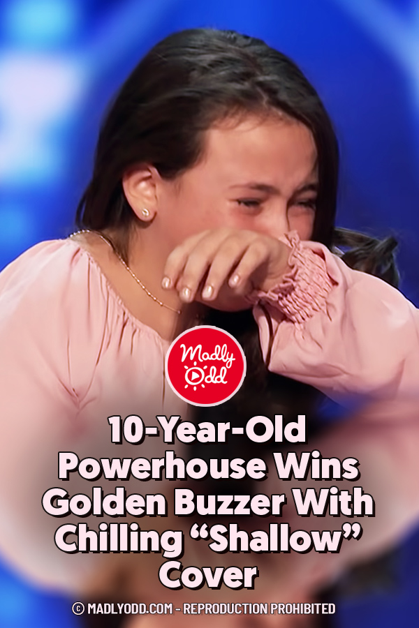 10-Year-Old Powerhouse Wins Golden Buzzer With Chilling “Shallow” Cover