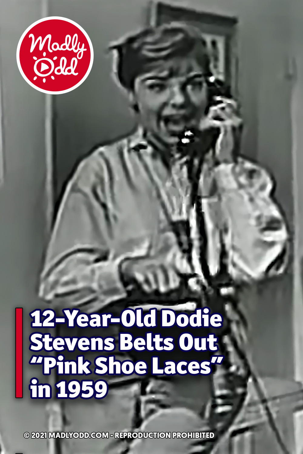 12-Year-Old Dodie Stevens Belts Out \