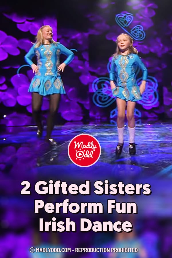 2 Gifted Sisters Perform Fun Irish Dance