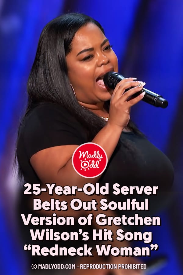 25-Year-Old Server Belts Out Soulful Version of Gretchen Wilson’s Hit Song “Redneck Woman”