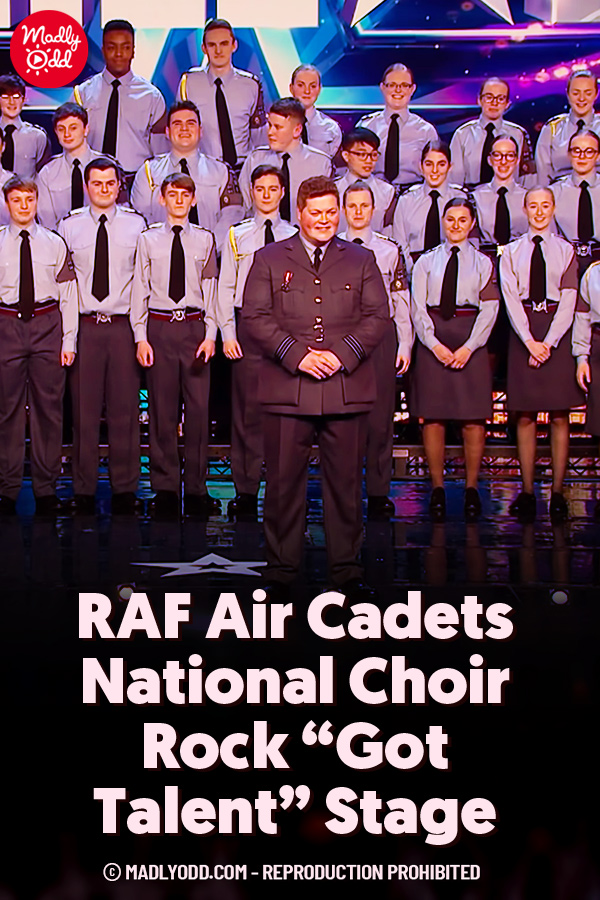 RAF Air Cadets National Choir Rock “Got Talent” Stage