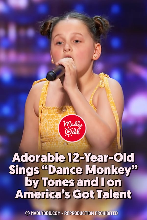 Adorable 12-Year-Old Sings “Dance Monkey” by Tones and I on America’s Got Talent