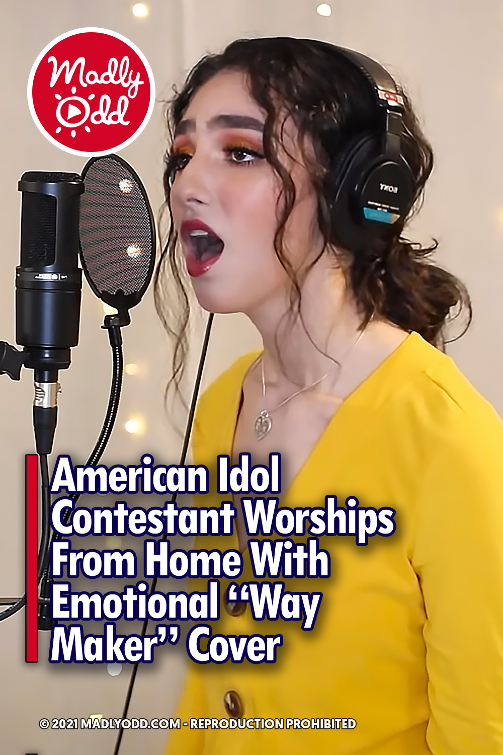 American Idol Contestant Worships From Home With Emotional “Way Maker” Cover