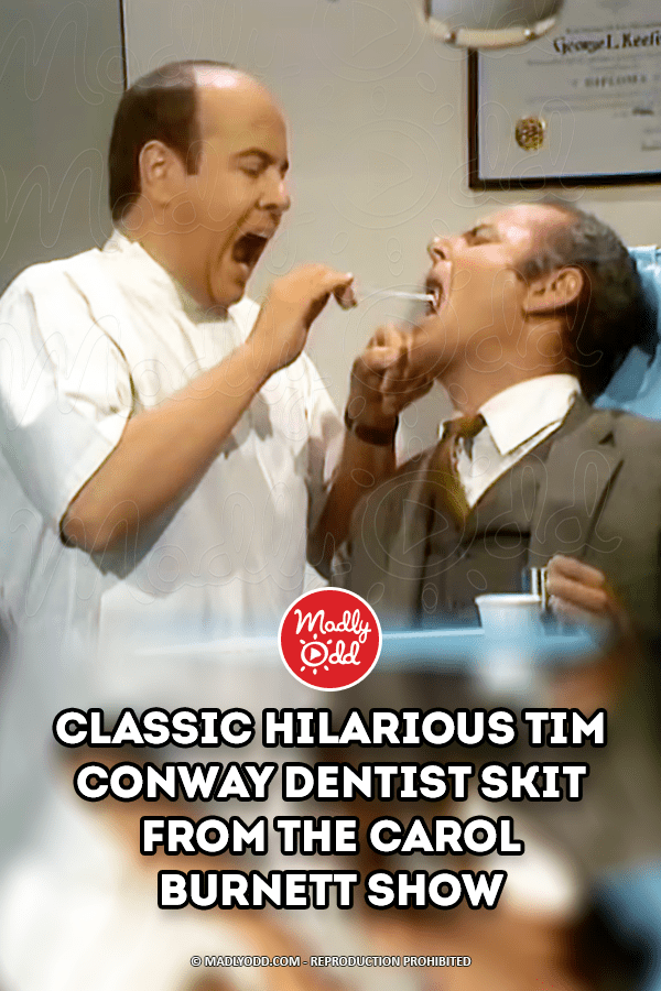 Classic Hilarious Tim Conway Dentist Skit From the Carol Burnett Show