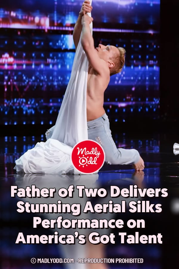 Father of Two Delivers Stunning Aerial Silks Performance on America’s Got Talent