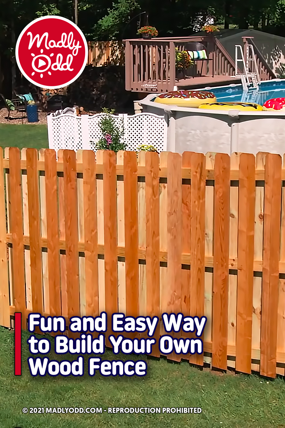 Fun and Easy Way to Build Your Own Wood Fence