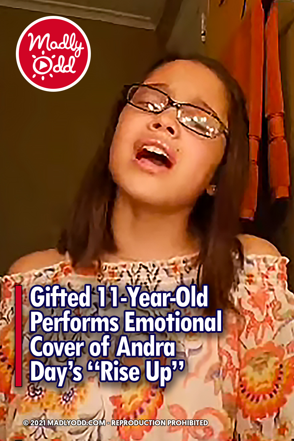 Gifted 11-Year-Old Performs Emotional Cover of Andra Day’s “Rise Up”