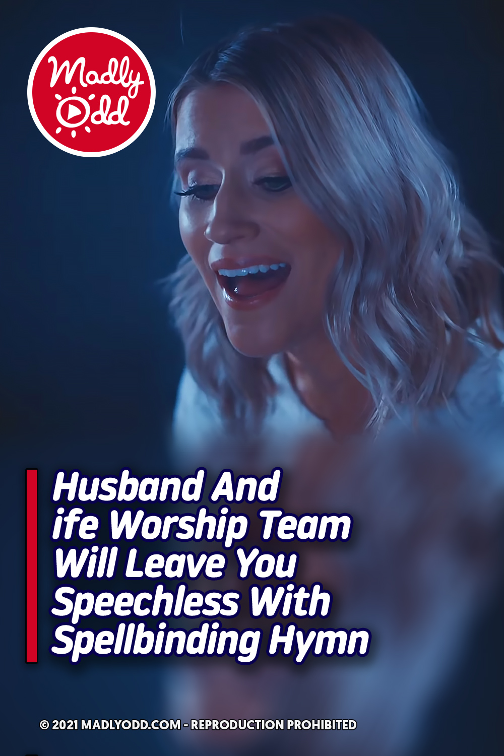 Husband And Wife Worship Team Will Leave You Speechless With Spellbinding Hymn