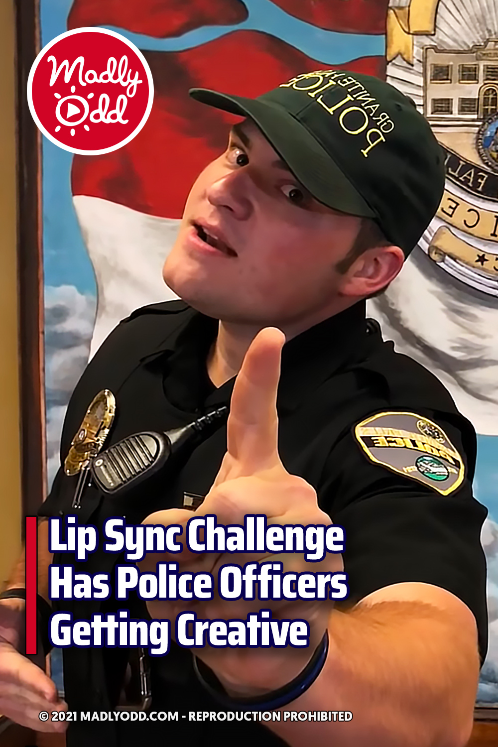Lip Sync Challenge Has Police Officers Getting Creative
