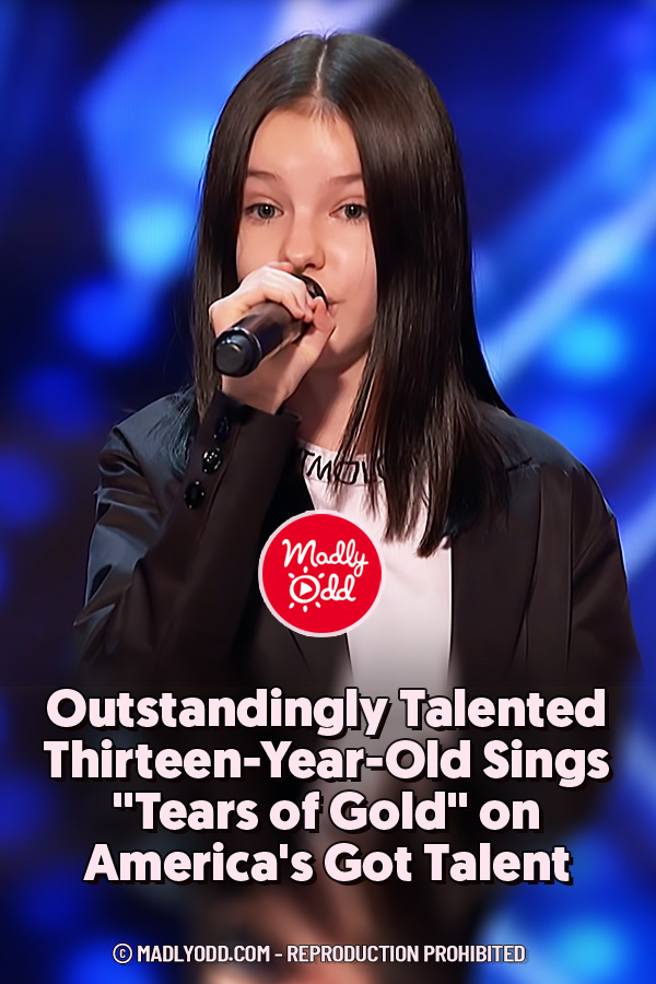 Outstandingly Talented Thirteen-Year-Old Sings \
