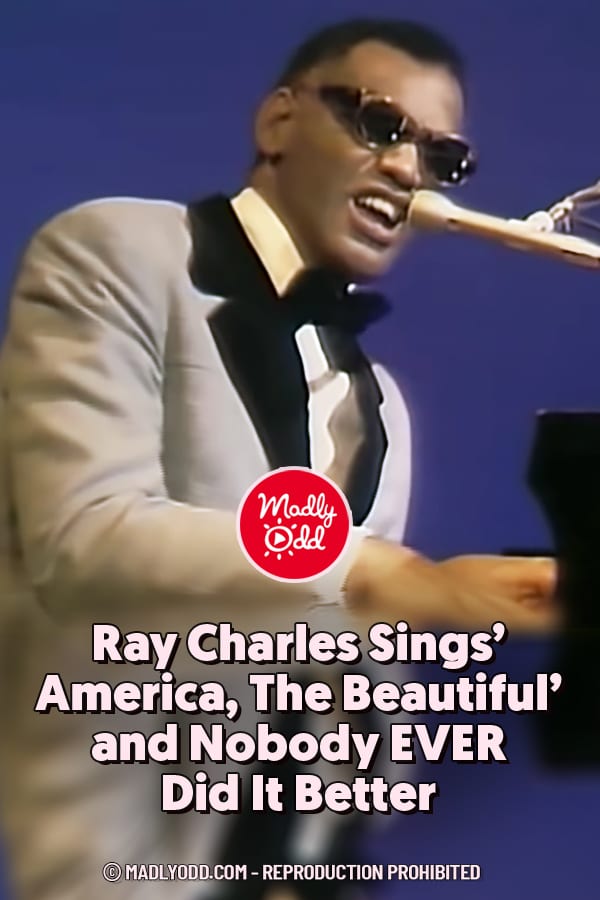 Ray Charles Sings\' America, The Beautiful\' and Nobody EVER Did It Better