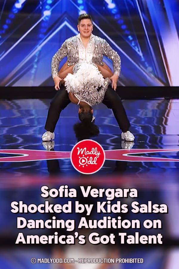 Sofia Vergara Shocked by Kids Salsa Dancing Audition on America’s Got Talent