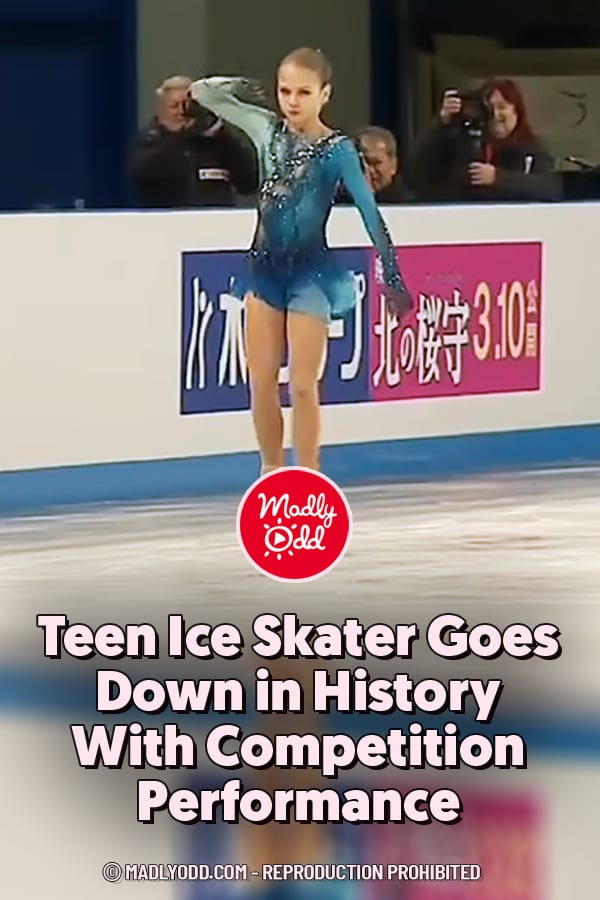 Teen Ice Skater Goes Down in History With Competition Performance