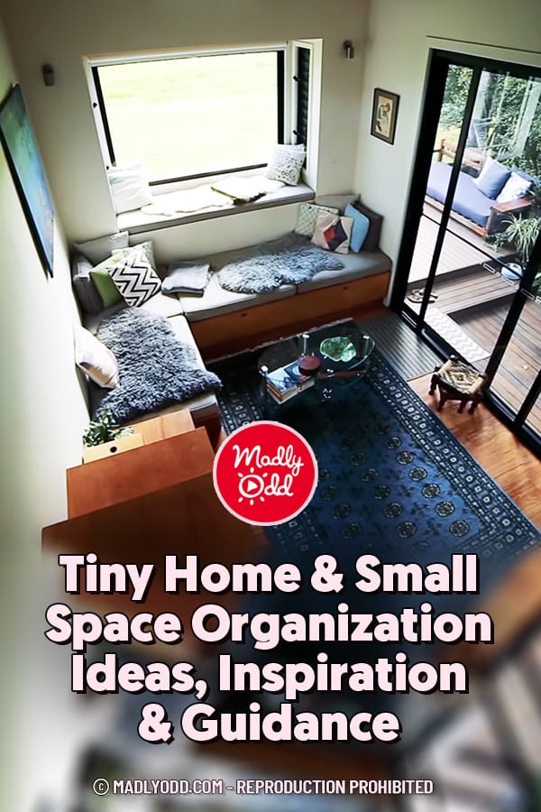 Tiny Home & Small Space Organization Ideas, Inspiration & Guidance