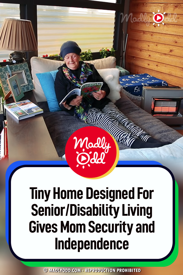 Tiny Home Designed For Senior/Disability Living Gives Mom Security and Independence