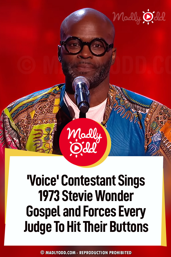 \'Voice\' Contestant Sings 1973 Stevie Wonder Gospel and Forces Every Judge To Hit Their Buttons