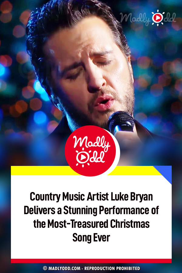 Country Music Artist Luke Bryan Delivers a Stunning Performance of the Most-Treasured Christmas Song Ever