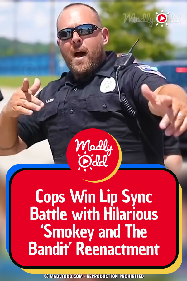 Cops Win Lip Sync Battle with Hilarious ‘Smokey and The Bandit’ Reenactment