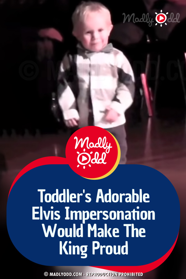 Toddler\'s Adorable Elvis Impersonation Would Make The King Proud