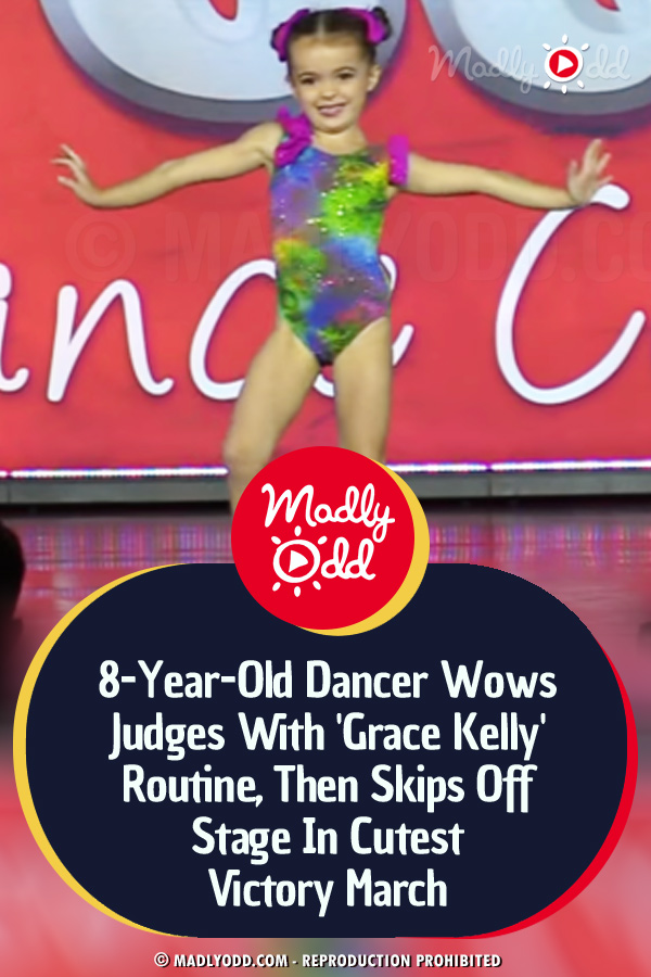 8-Year-Old Dancer Wows Judges With \'Grace Kelly\' Routine, Then Skips Off Stage In Cutest Victory March