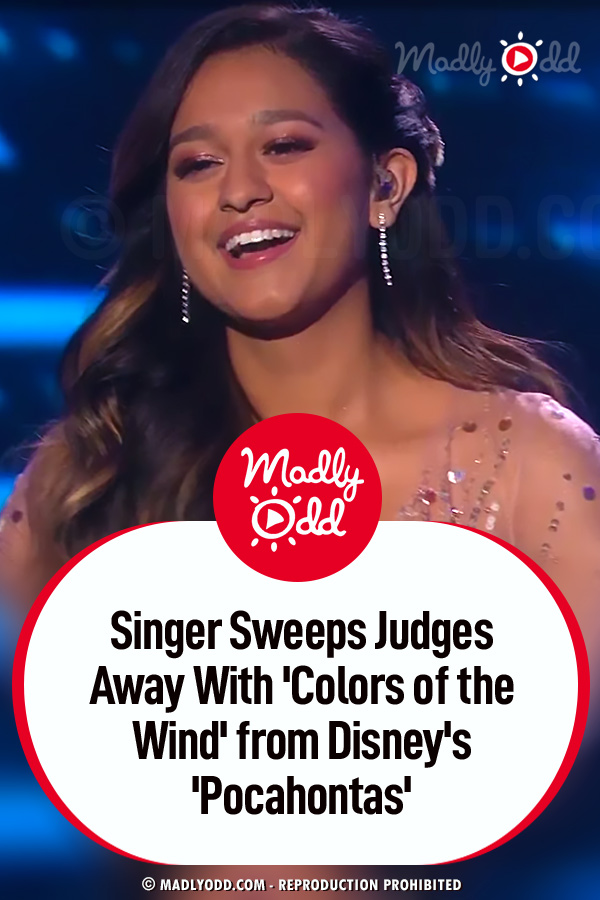 Singer Sweeps Judges Away With \'Colors of the Wind\' from Disney\'s \'Pocahontas\'