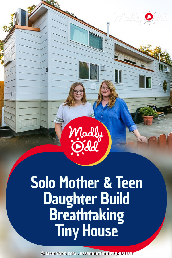 Solo Mother & Teen Daughter Build Breathtaking Tiny House