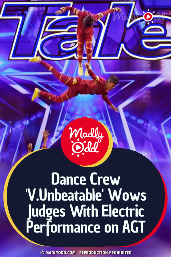 Dance Crew  \'V.Unbeatable\' Wows Judges With Electric Performance on AGT