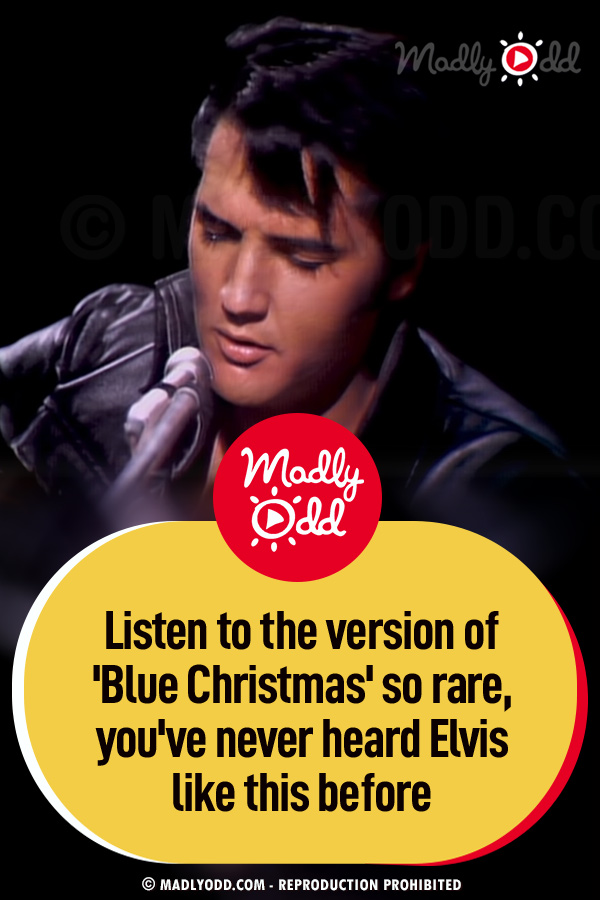 Listen to the version of \'Blue Christmas\' so rare, you\'ve never heard Elvis like this before