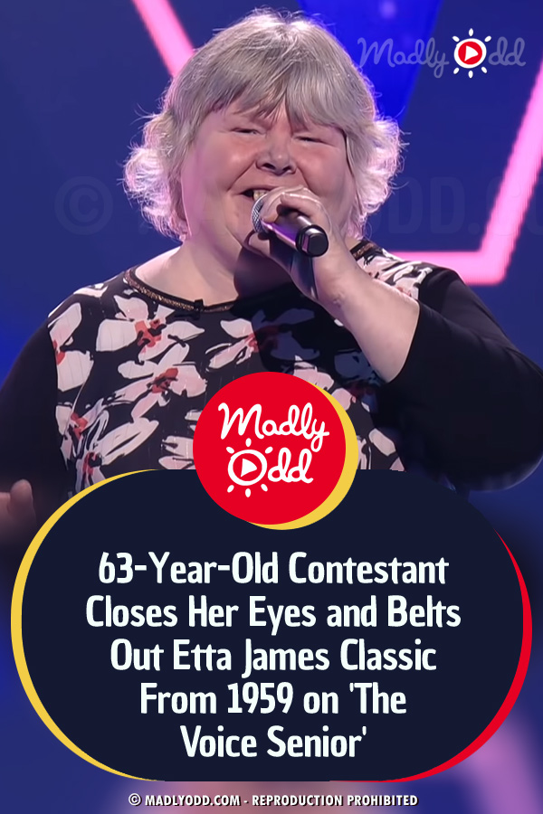 63-Year-Old Contestant Closes Her Eyes and Belts Out Etta James Classic From 1959 on \'The Voice Senior\'
