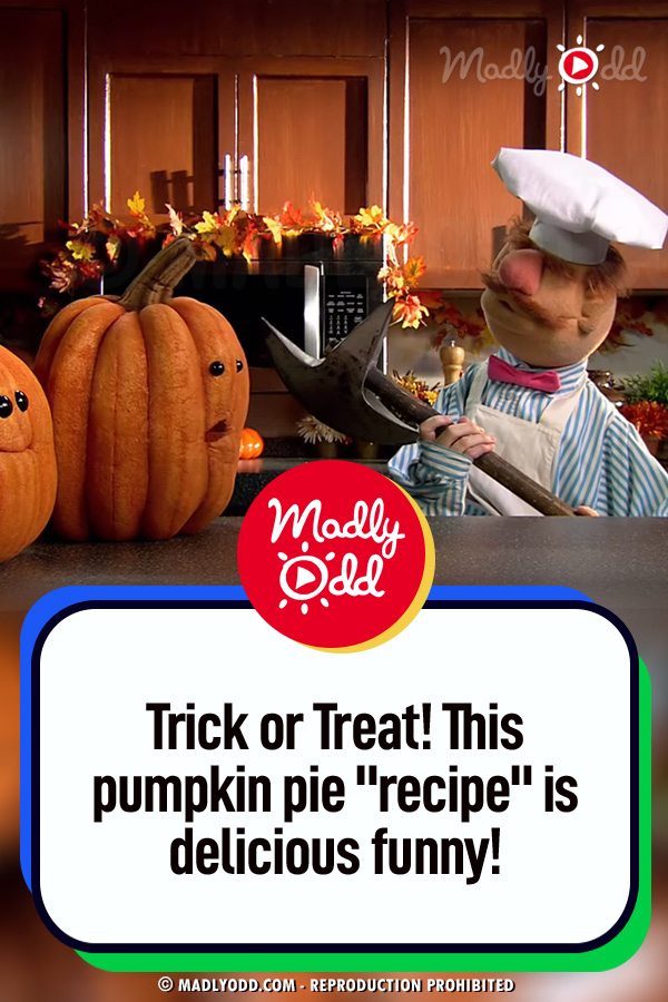 Trick Or Treat! This Pumpkin Pie Recipe is Delicious Funny!