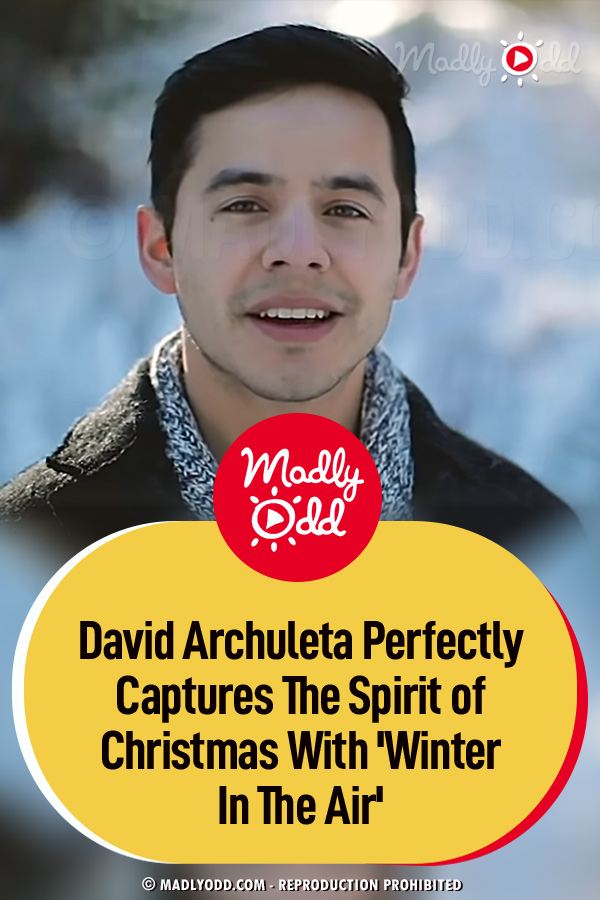 David Archuleta Perfectly Captures The Spirit of Christmas With \'Winter In The Air\'