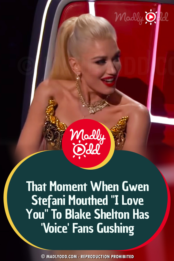 That Moment When Gwen Stefani Mouthed \