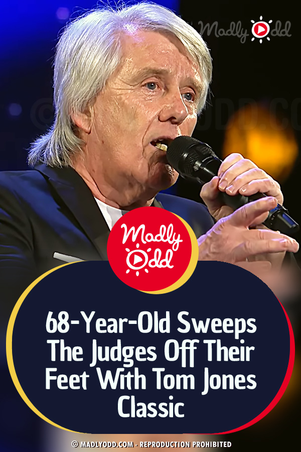68-Year-Old Sweeps The Judges Off Their Feet With Tom Jones Classic