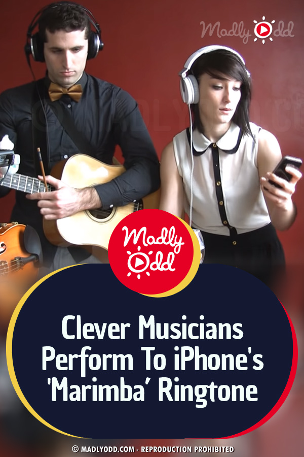 Clever Musicians Perform To iPhone\'s \'Marimba’ Ringtone – And It\'s The Happiest Thing!